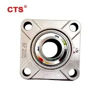 Obudowa łożyska kwadratowego stali nierdzewnej